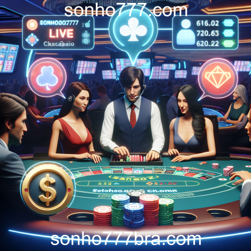 A Experiência Interativa do Chat Ao Vivo em sonhão777.com